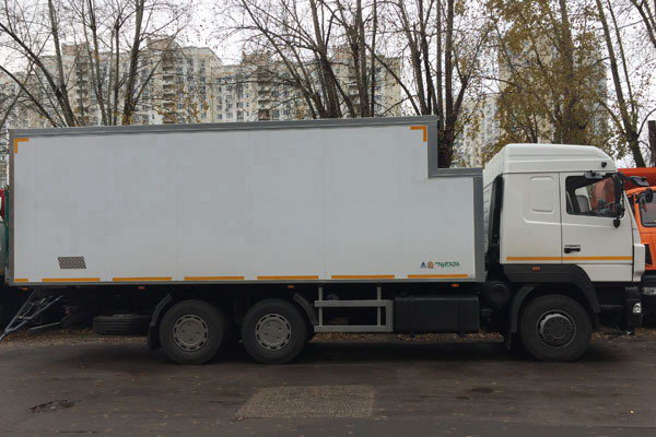 Изотермические фургоны МАЗ-Купава 673100 на шасси МАЗ-6312В9-429-012 (6х4)