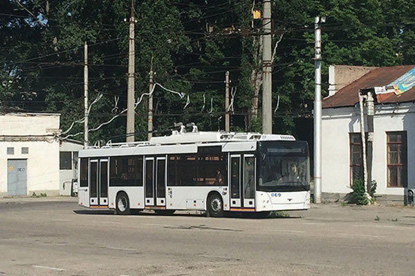 Троллейбусы СВАРЗ 6275 в Симферополе