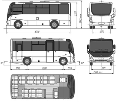 маз 241S30, автобус маз 241S30