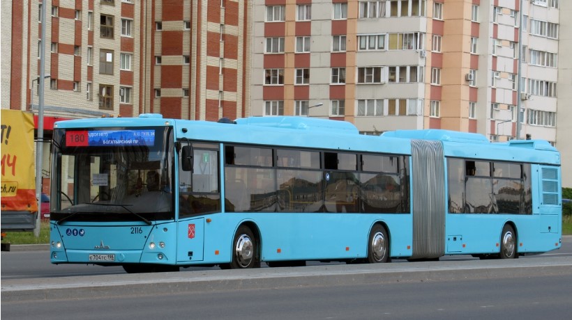 Умные автобусы в Санкт-Петербурге