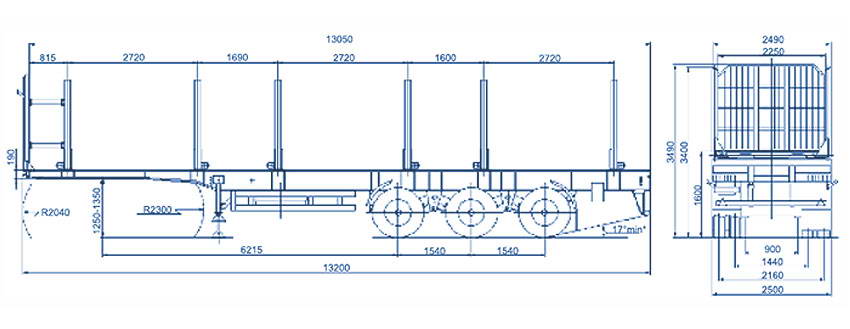 Лесовоз МАЗ 998640-010-01